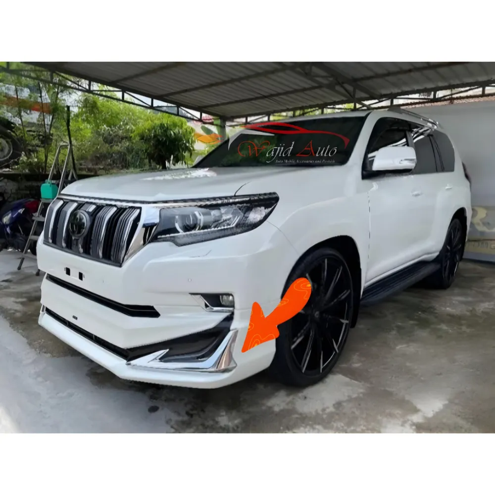 Toyota land cruiser prado Fj150 bodykit chrome drl