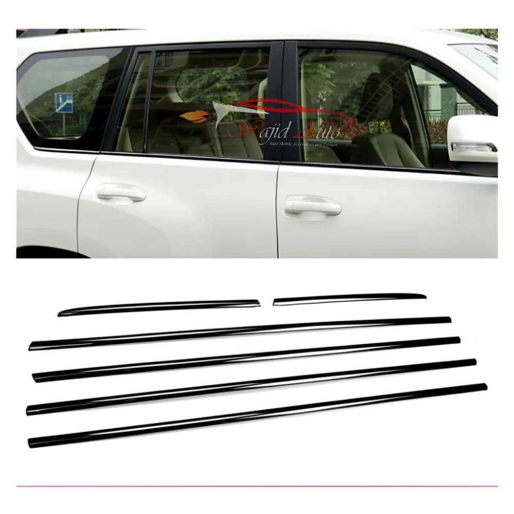 Toyota prado fj150 weather strips chrome