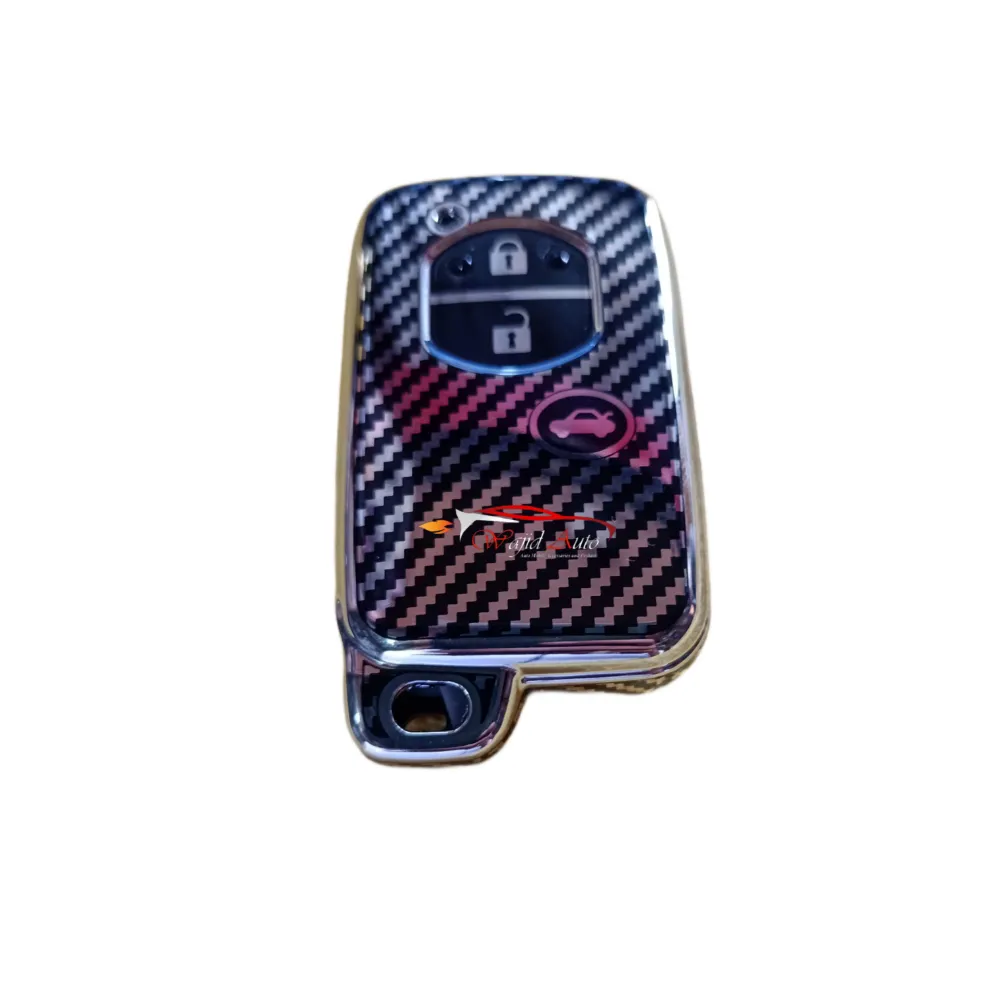 Toyota prius tpu carbon key case