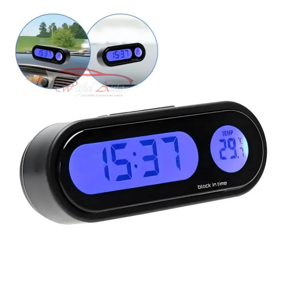 car dashboard digital mini electronic clock