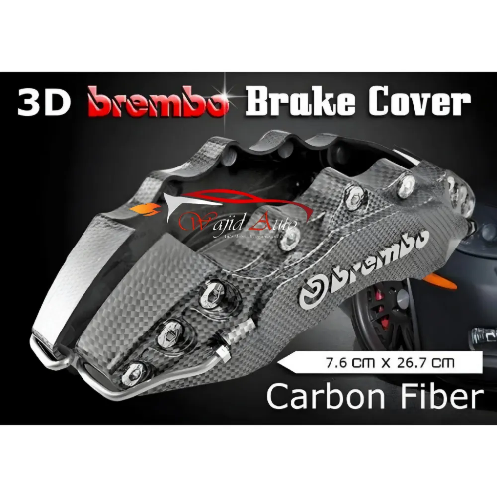 Brembo 3D brake calipers carbon fiber