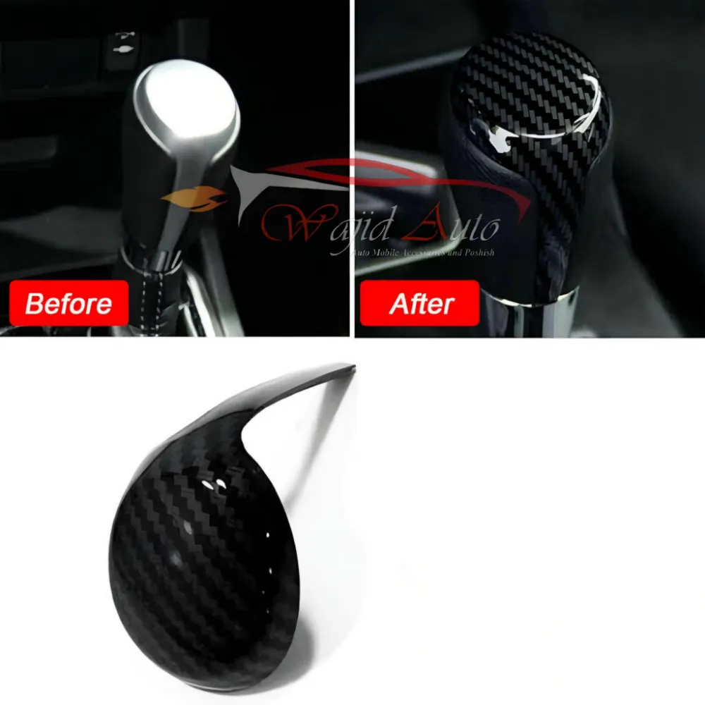 Toyota Corolla Grande Gear knob trim carbon fiber