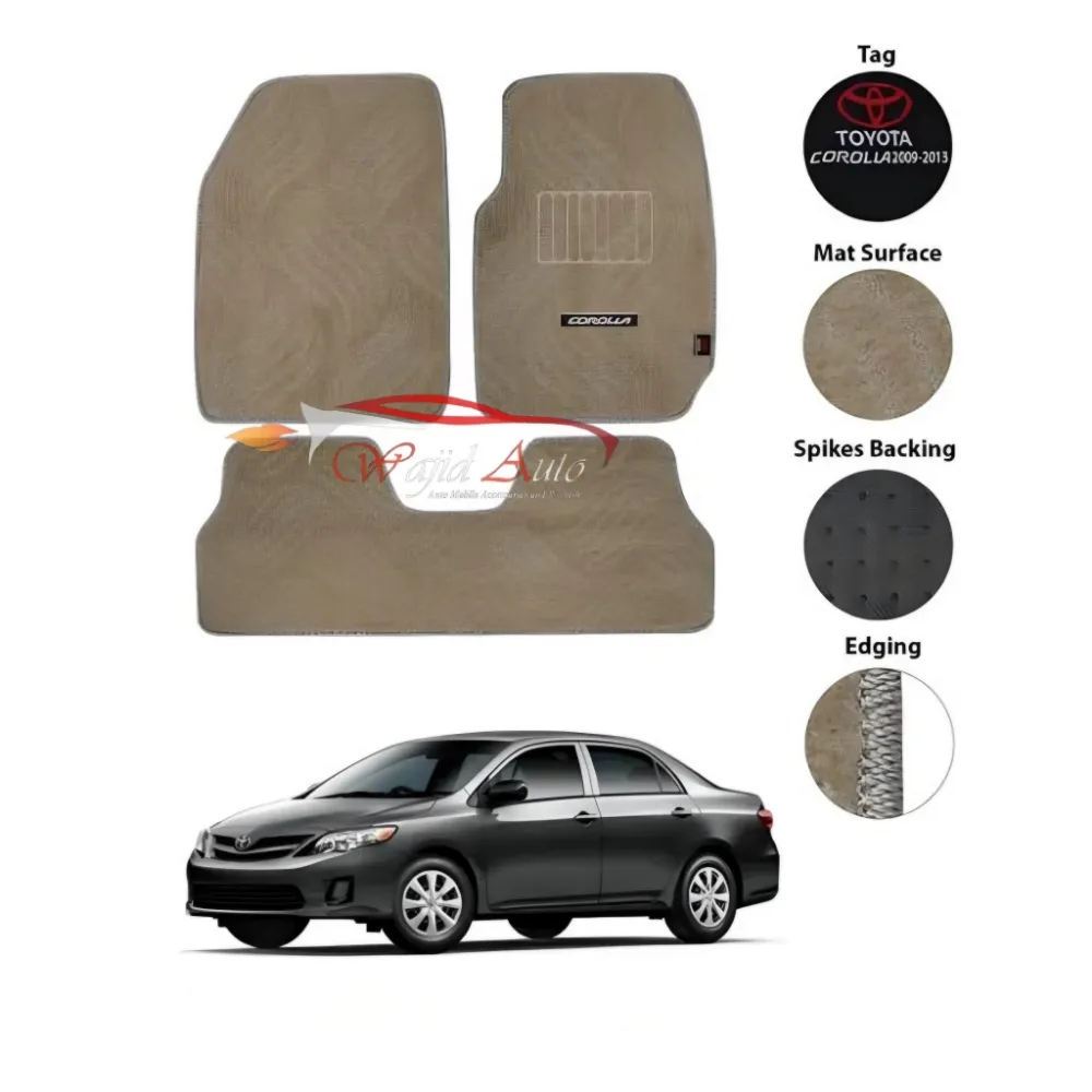 Toyota corolla 2009-2014 skin carpet mats