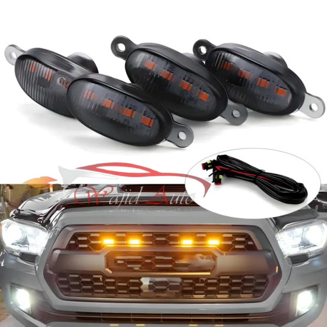 GMC Grill Lights Orange Colour