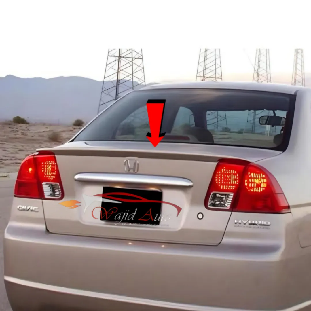 Honda civic 2002-2006 trunk spoiler