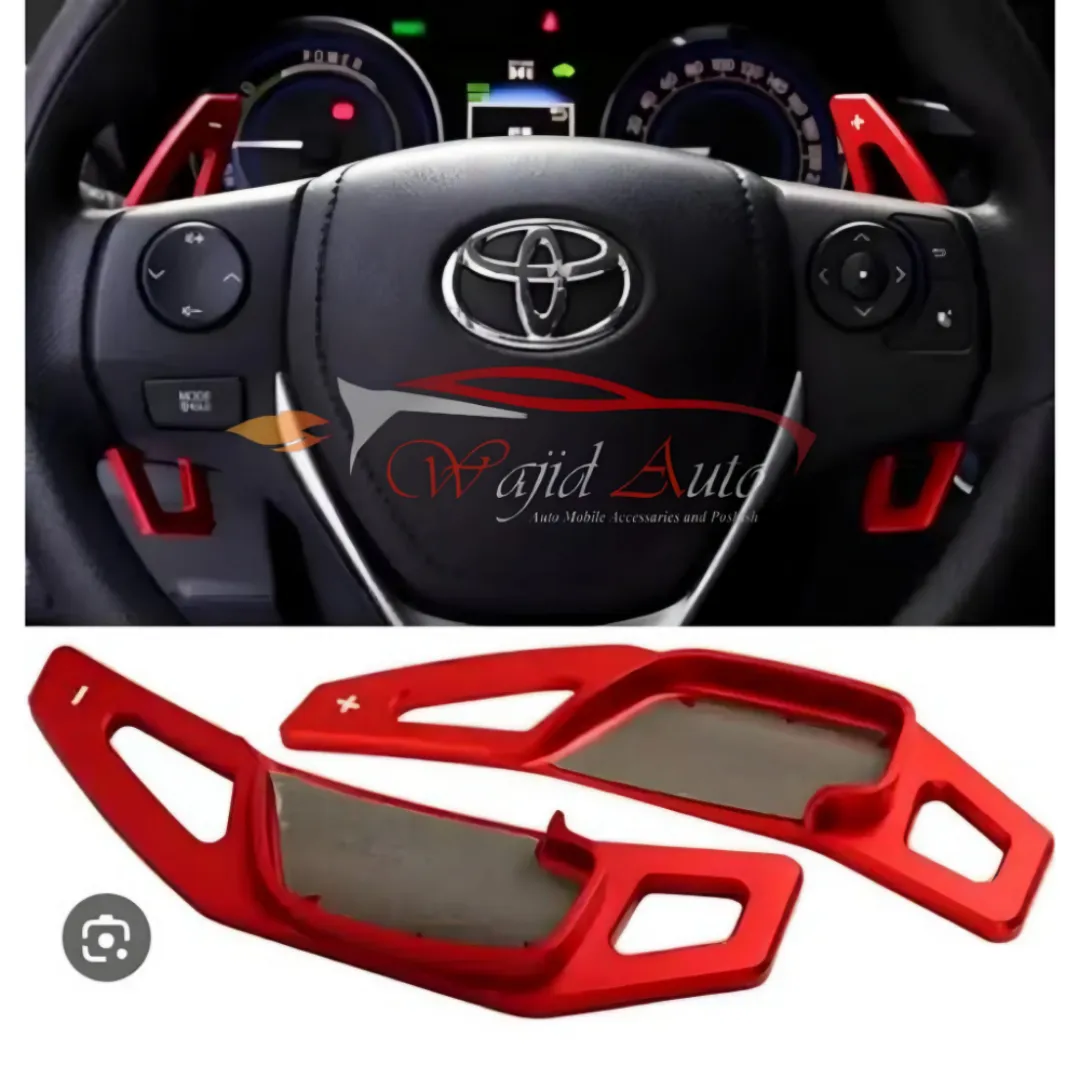 Toyota Corolla Grande Paddle Shifter Red