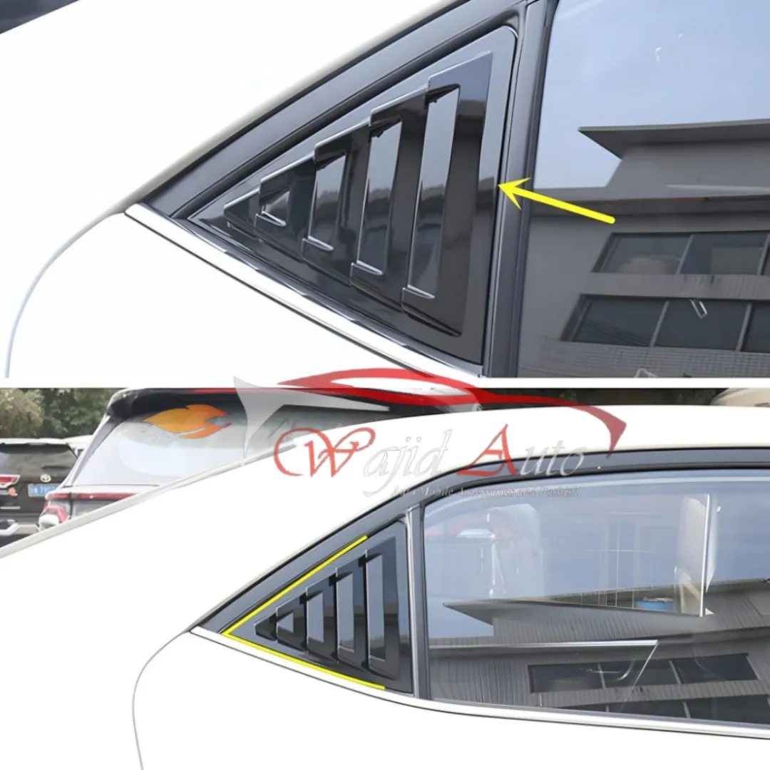 Toyota corolla 2009-2014 quarter louver