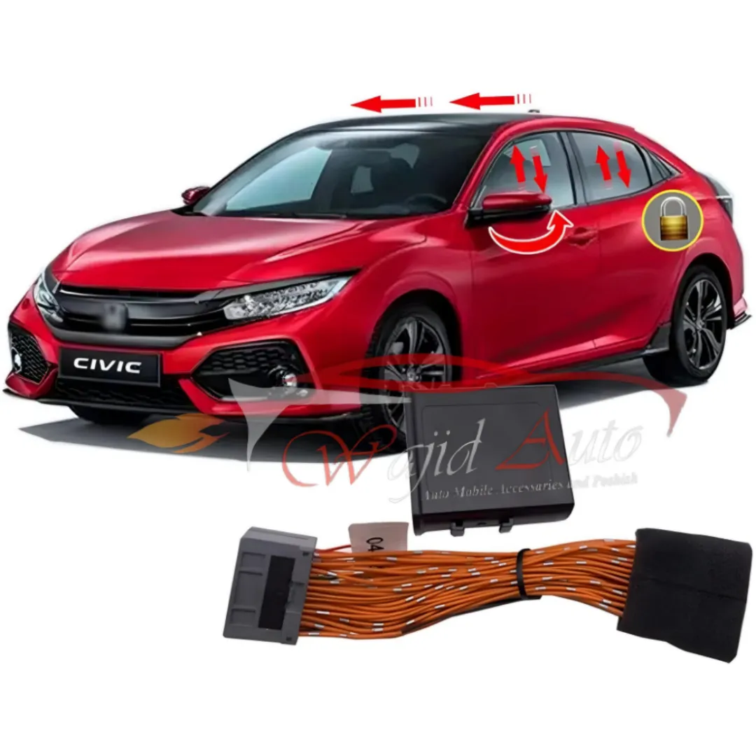 Honda Civic x side mirrors & window closer kit