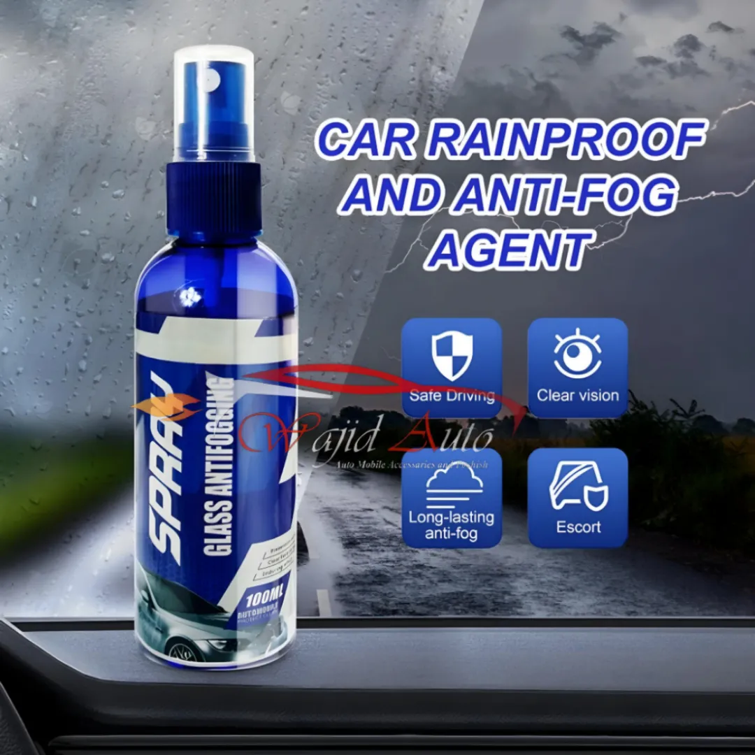 Rainproof and anti fog agent