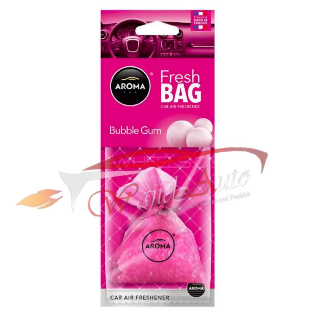 Aroma car air freshener fresh bag bubble gum