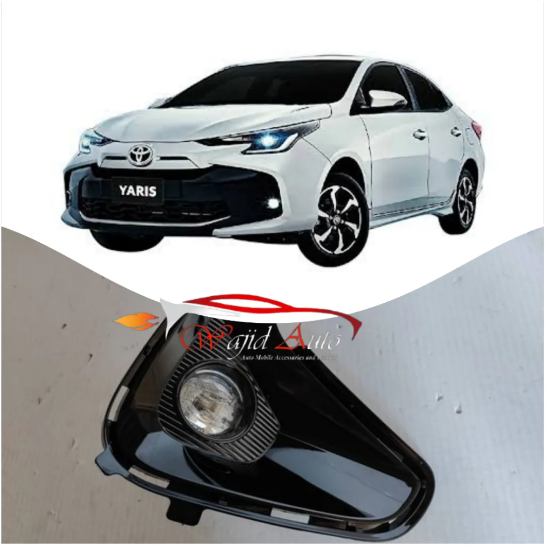 Toyota yaris new facelift led fog lights