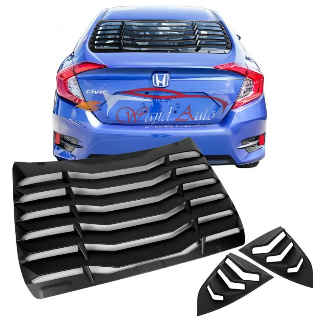 Honda Civic X rear window louver