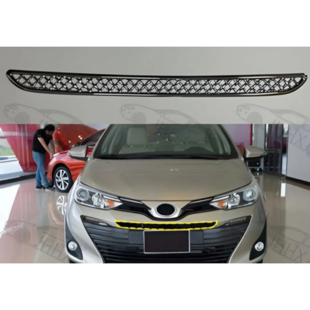 Toyota yaris front bumper mesh grill