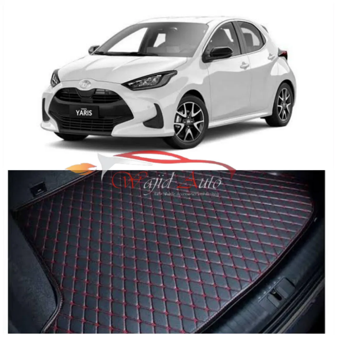 Toyota yaris hatchback 7d trunk mat