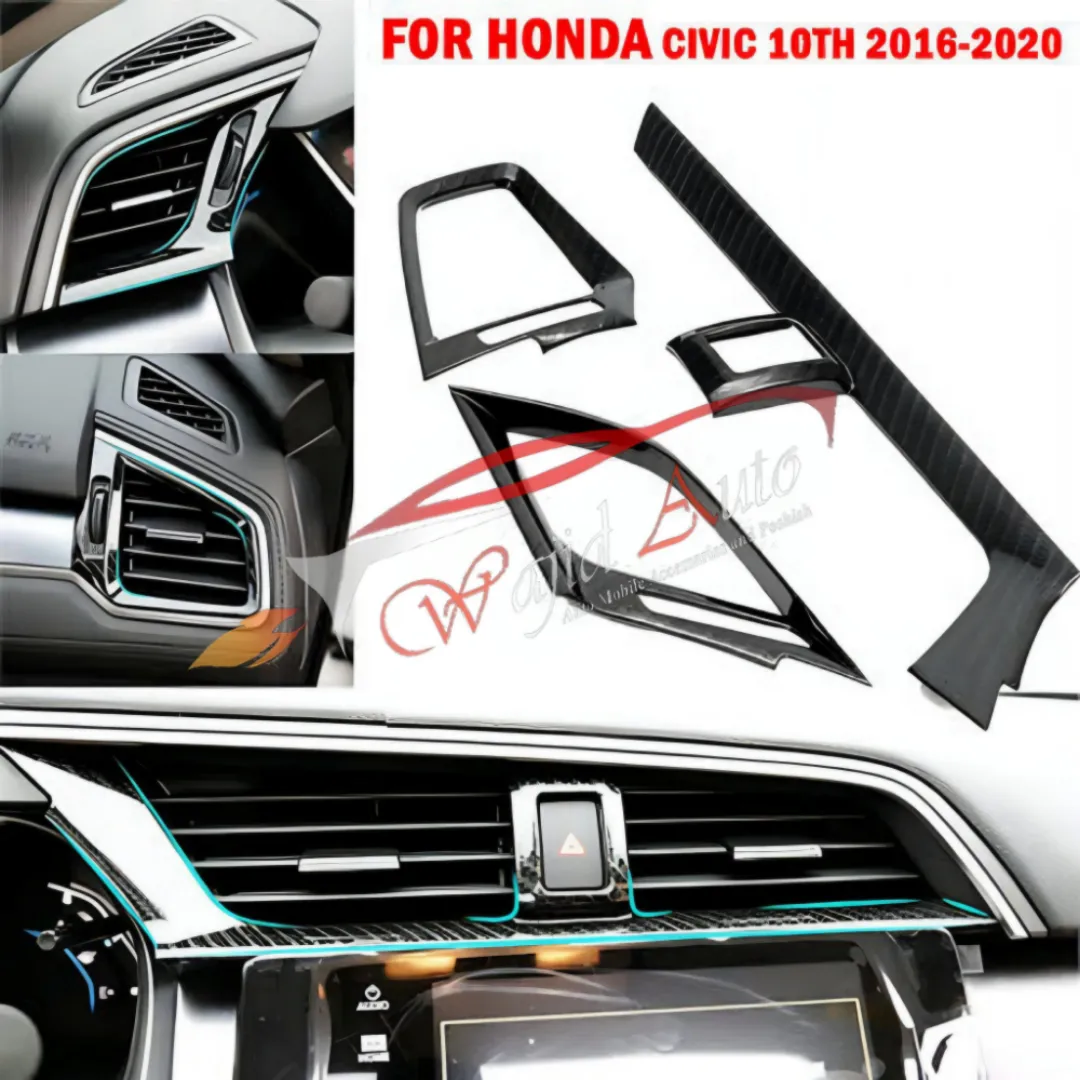 Ac vent trim honda civic x 3pc