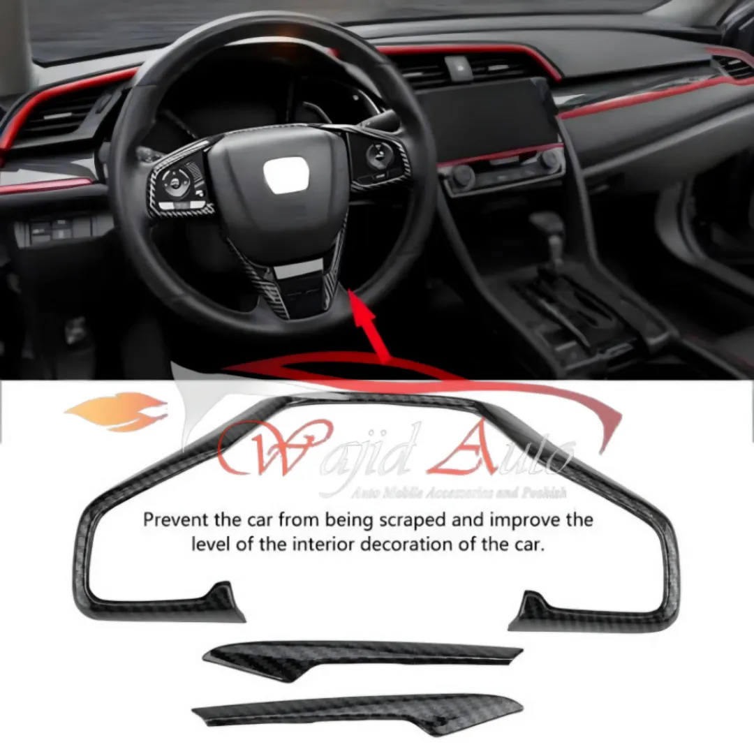 Honda Civic x steering trim 3pc