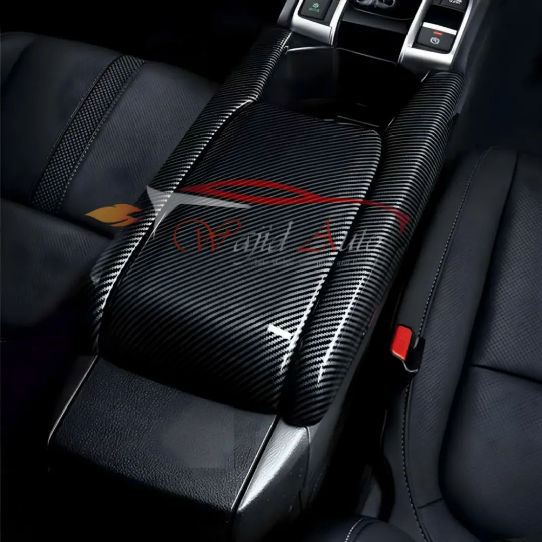 Honda civic x armrest carbon 3pc