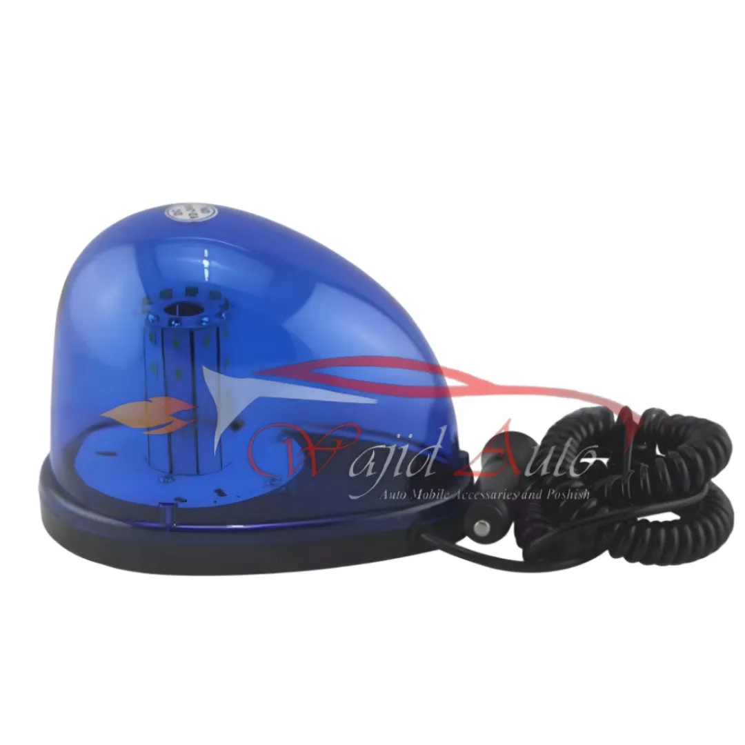 Police revolving light led blue colour