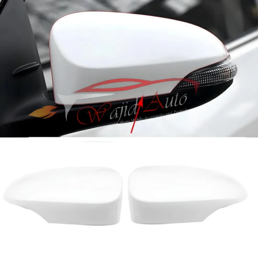 Toyota corolla 2015-2024 side mirror cover white