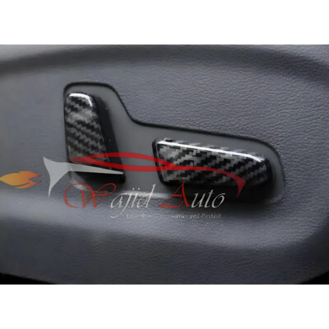 seat adjustment button trim carbon hyundai tucson