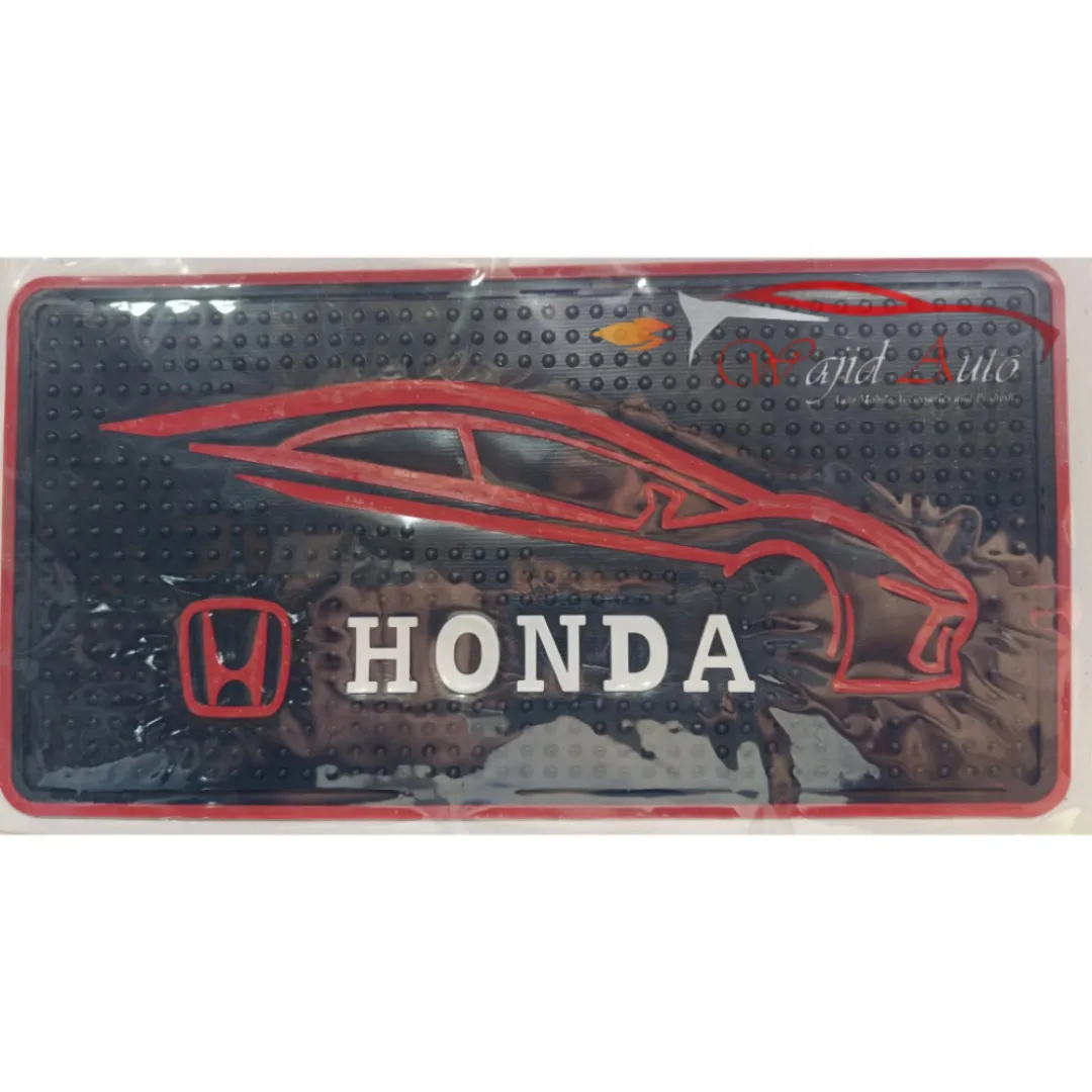 Honda Non slip mat red line