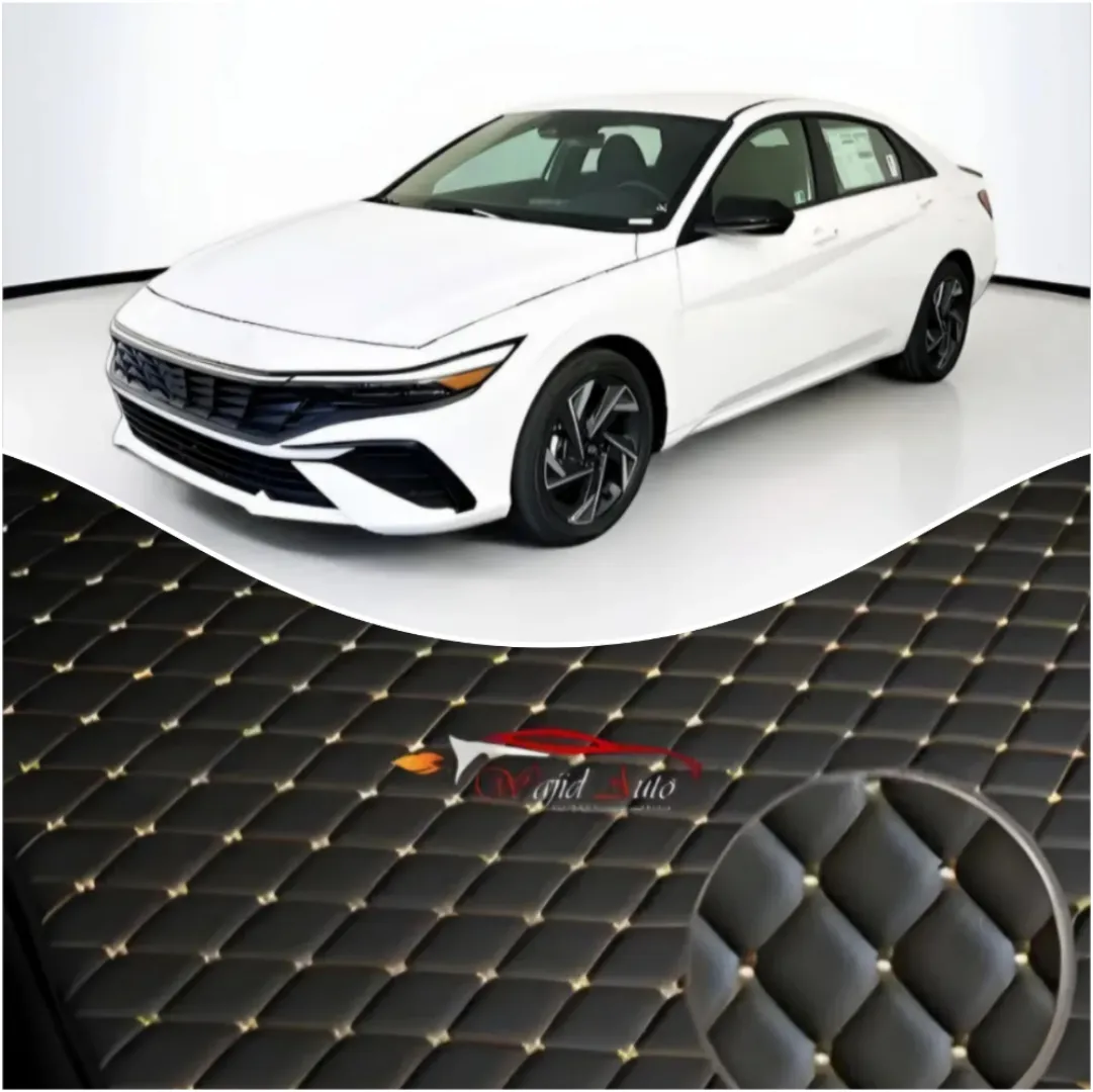 Hyundai elantra hybrid 7d trunk mat