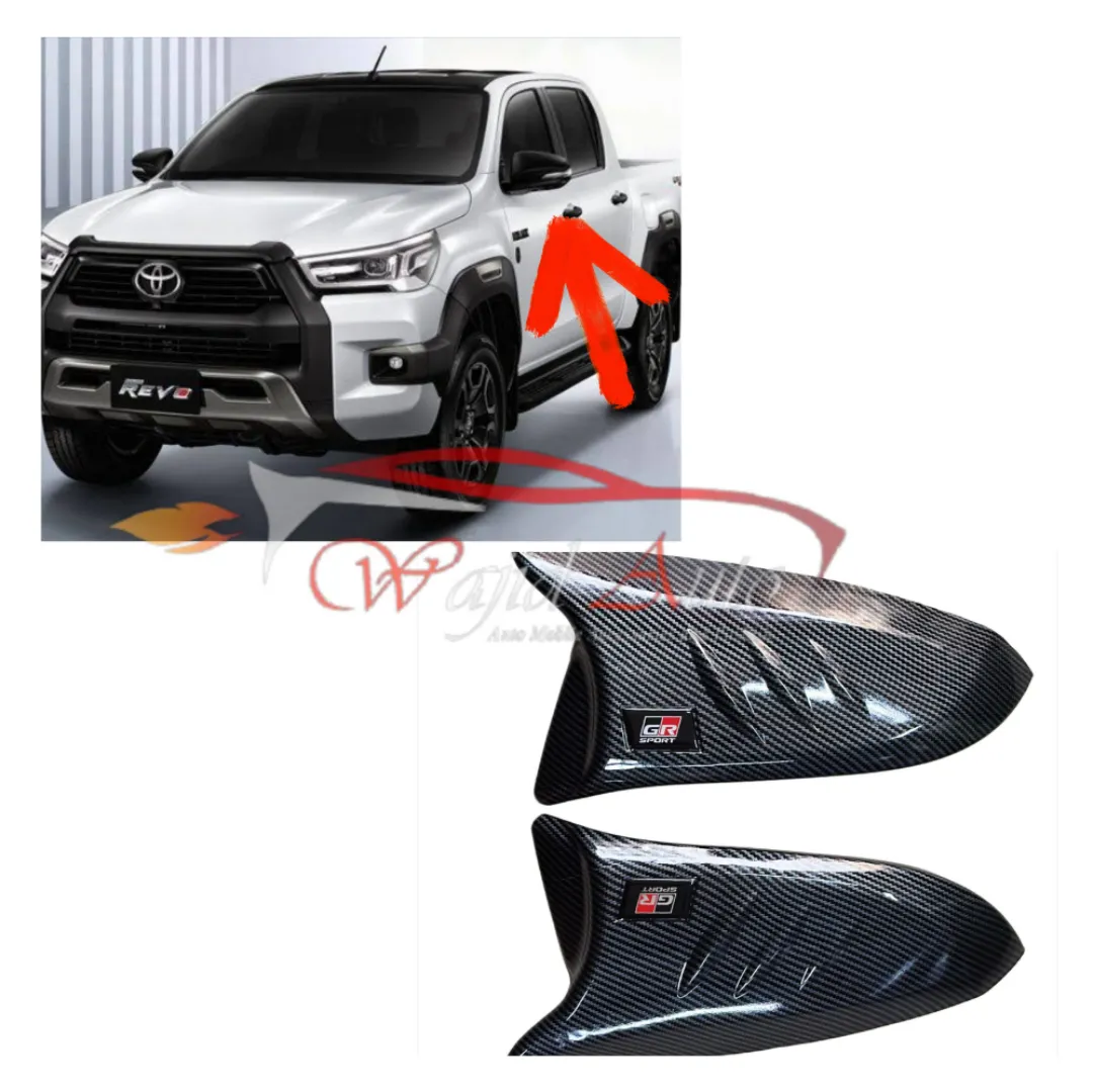 Toyota hilux revo batman carbon mirror cover