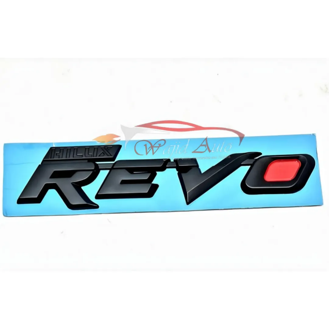 Toyota revo 3d metal logo black local