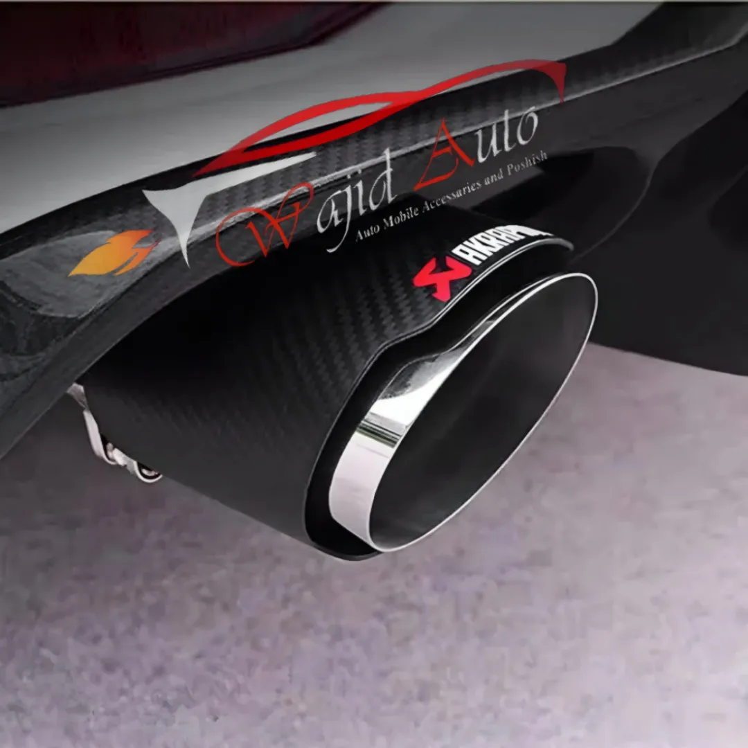 Universal akrapovic muffler tip