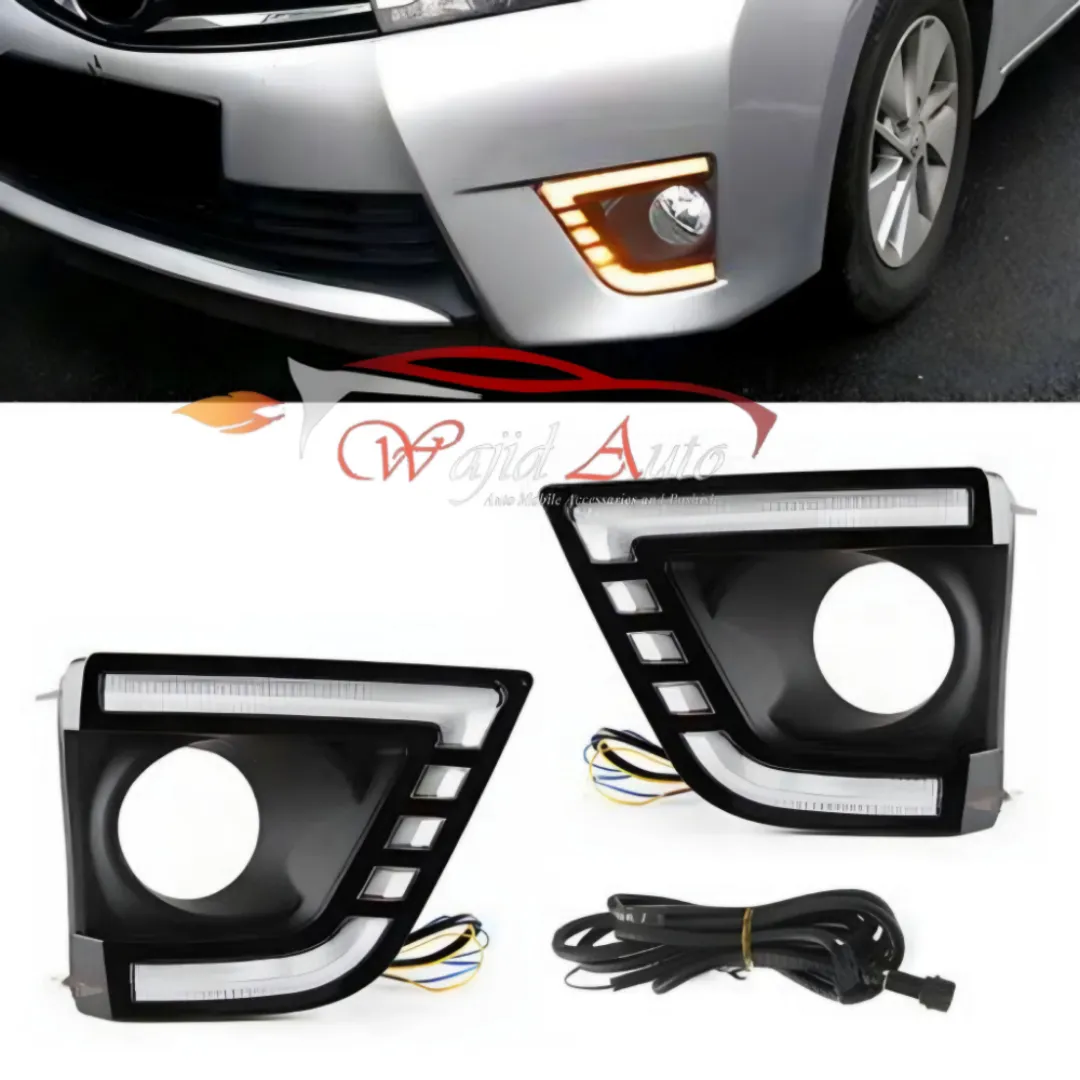 Toyota Corolla 2014,2015,2016,2017 bumper drl v2
