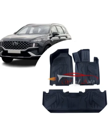 Hyundai santa fe tpe car floor mats