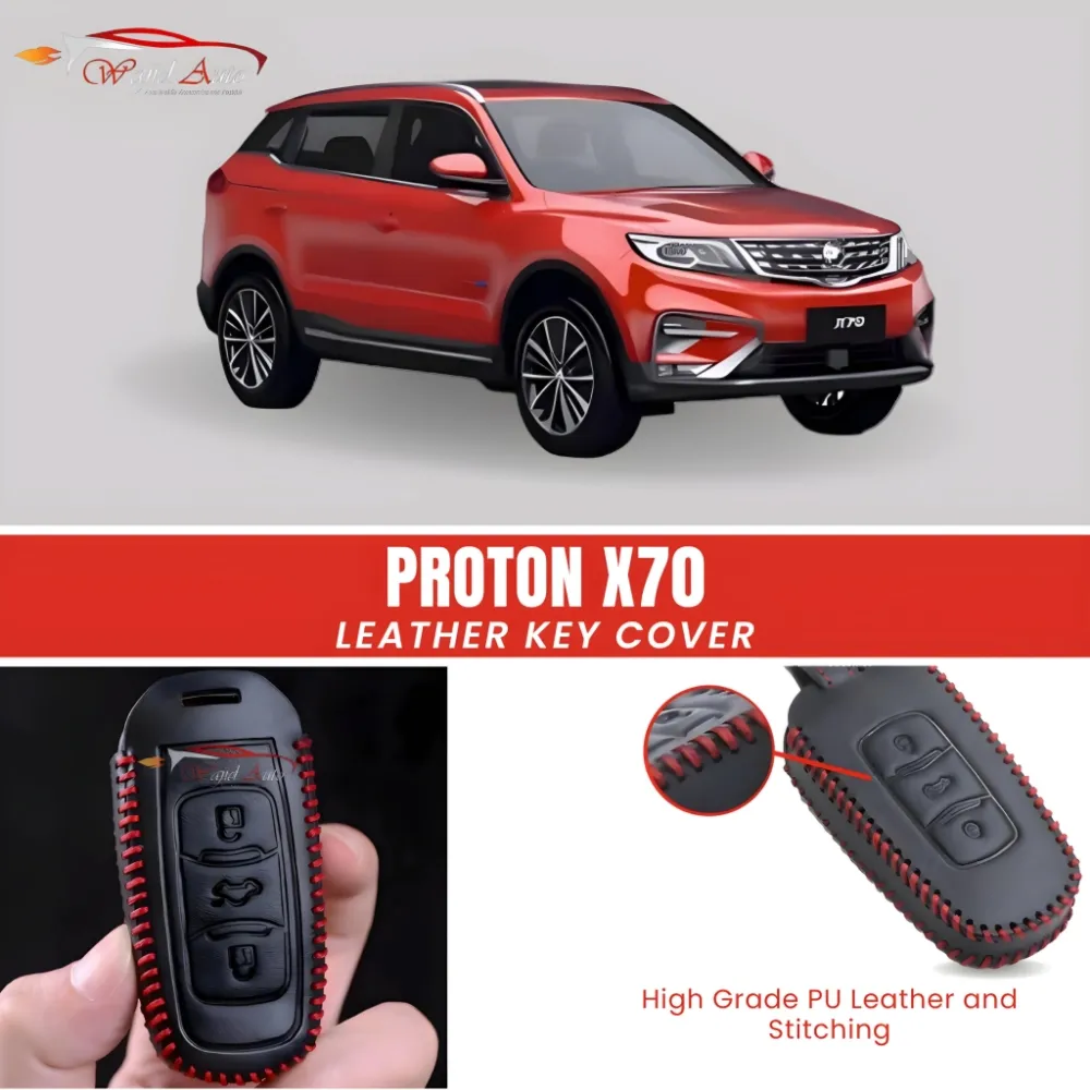 Proton X70 2021,2022,2023,2024,2025 Leather Key Fob