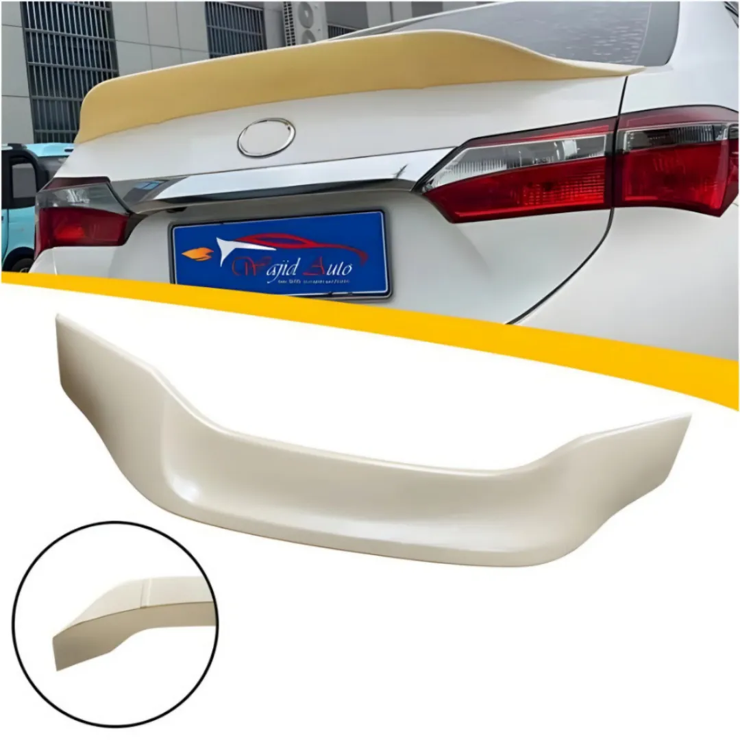 Toyota corolla 2015,2016,2017,2018,2019,2020,2021,2022,2023,2024,2025 duck tail spoiler abs