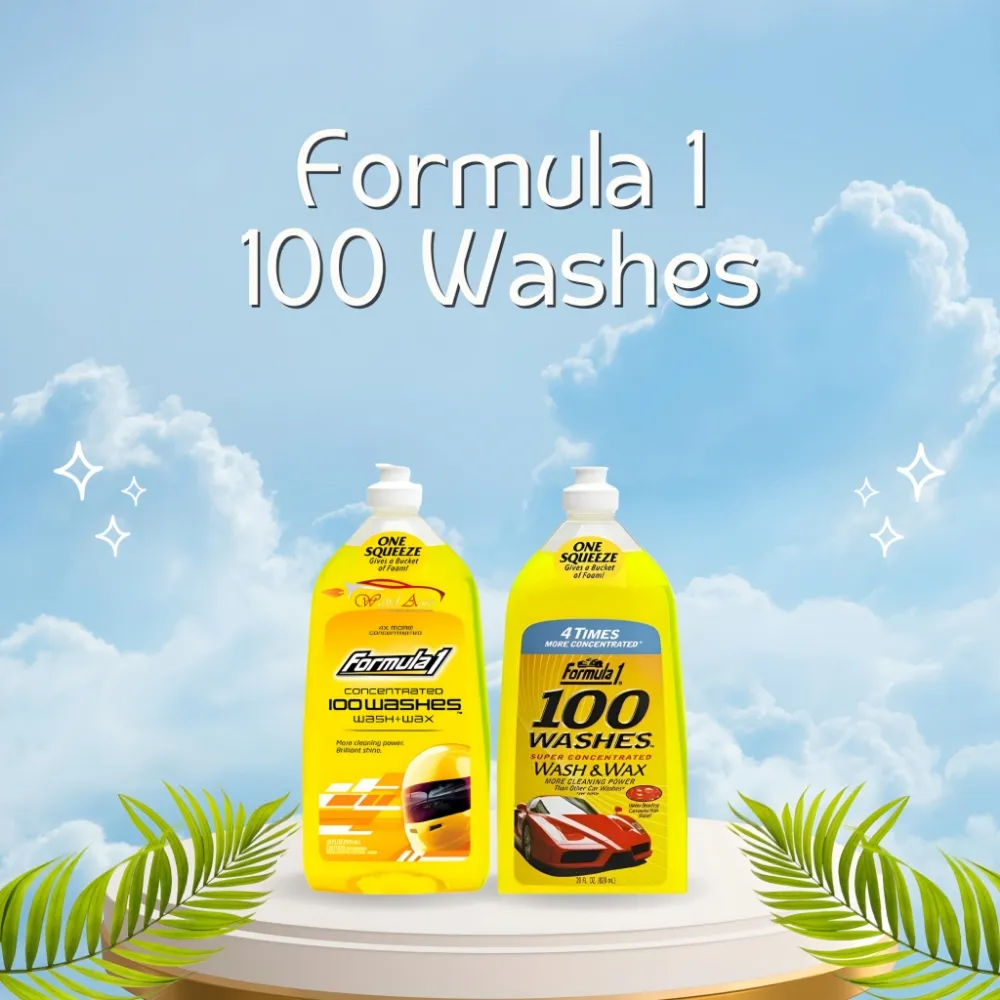 Formula 1 Car shampoo wash and wax