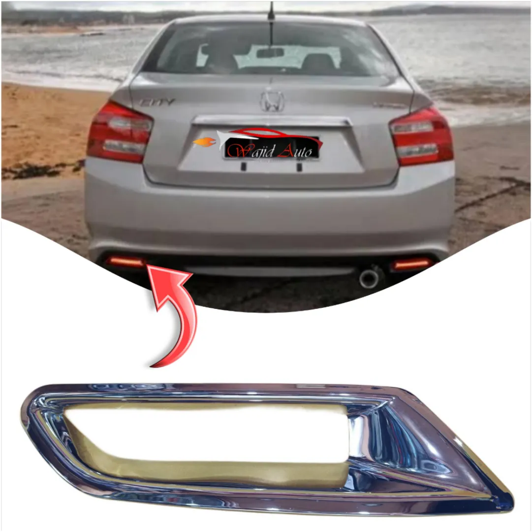 Honda City 2016,2017,2018,2019,2020 reflector lights chrome trim