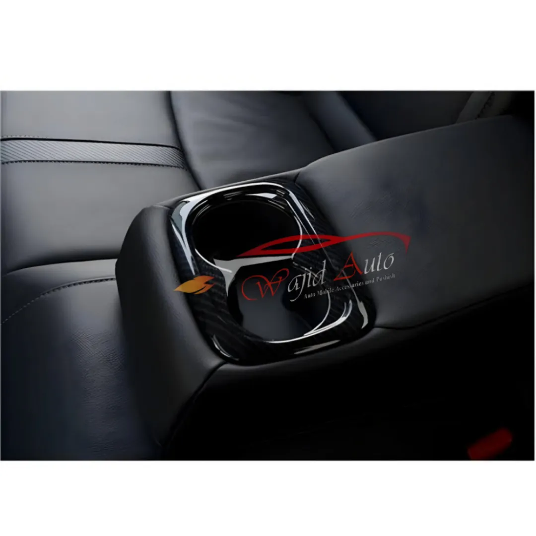 Honda civic x 2016,2017,2018,2019,2020, 2021 glass holder trim carbon