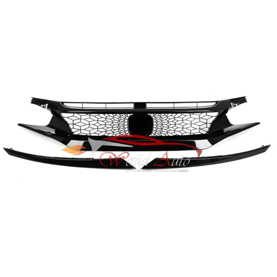 Honda civic x 2016,2017,2018,2019,2020,2021 type s front grill