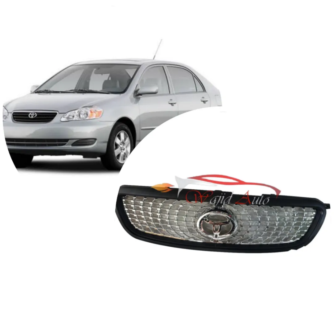 Toyota corolla 2002,2003,2004,2005,2006,2007,2008 honeycomb chrome grill