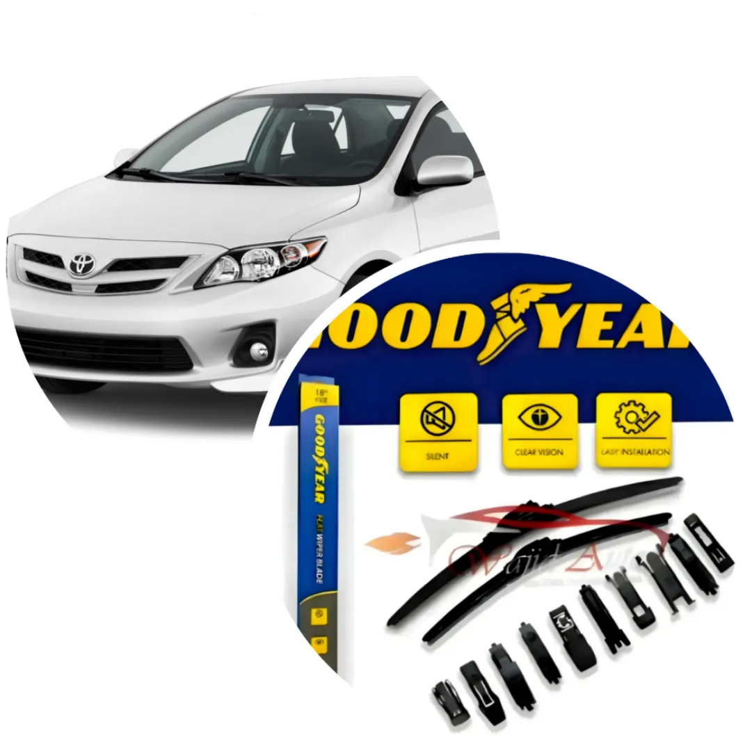 Toyota corolla 2009,2010,2011,2012,2013,2014 goodyear wiper blades
