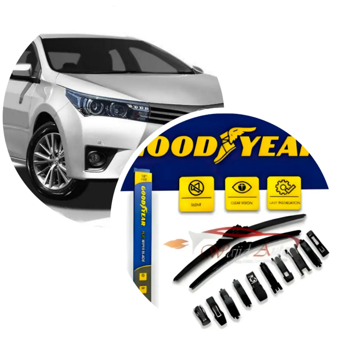 Toyota corolla 2015,2016,2017,2018,2019,2020,2021,2022,2023,2024,2025 goodyear wiper blades