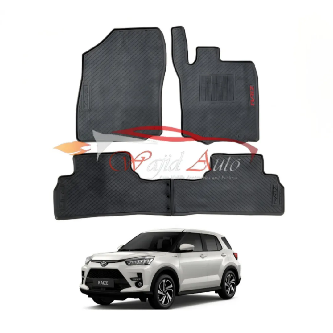 Toyota raize latex rubber floor mats