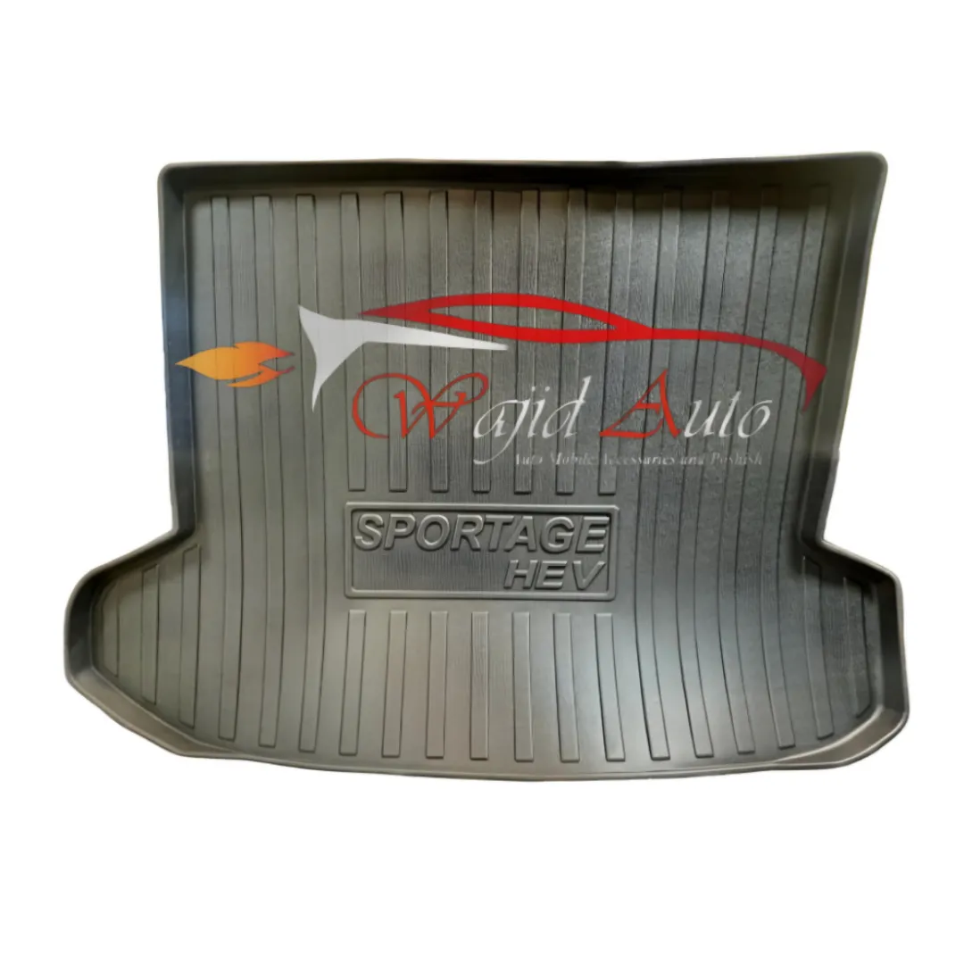 kia sportage new hev 2025 pvc plastic trunk mat