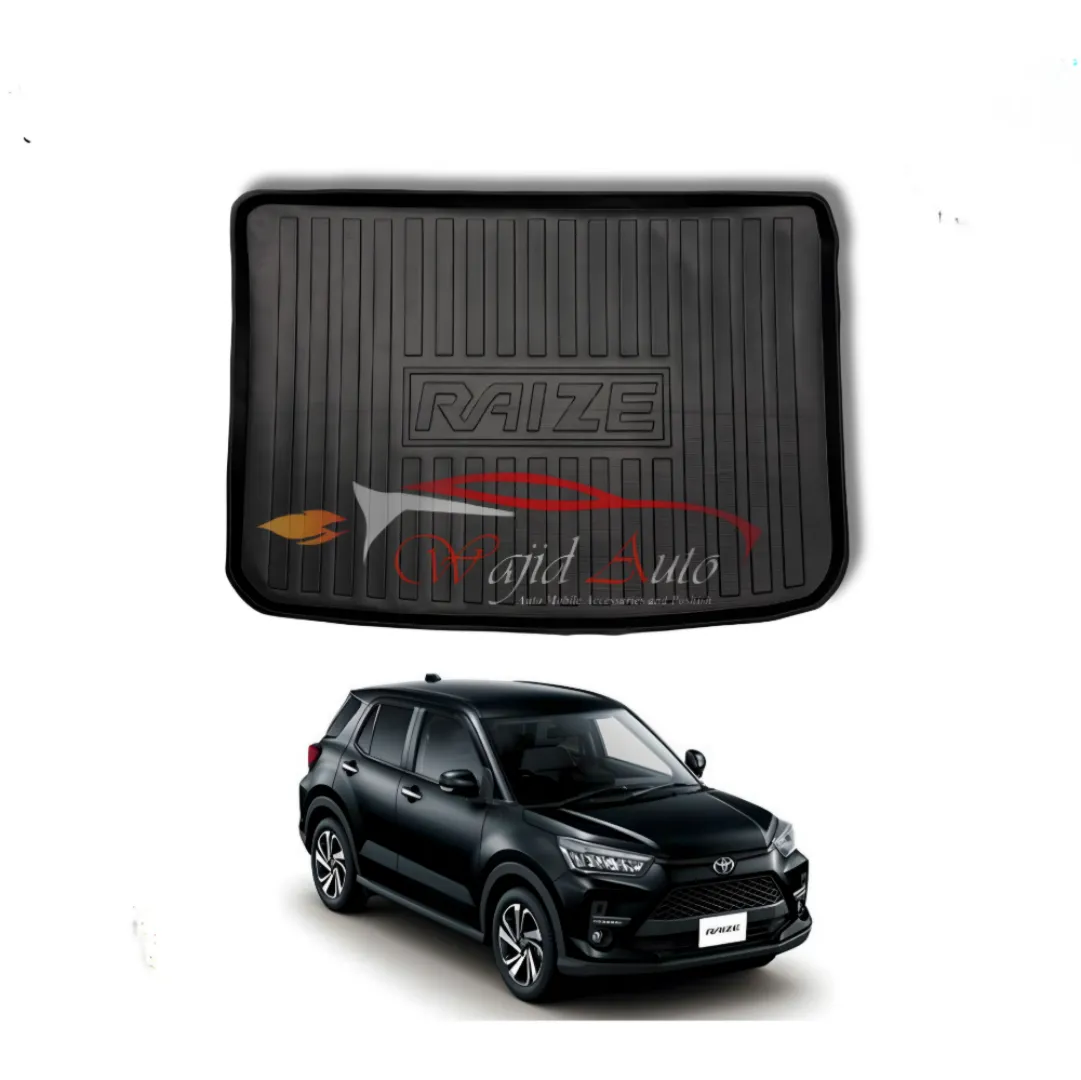 toyota raize pvc plastic trunk mat cargo mat