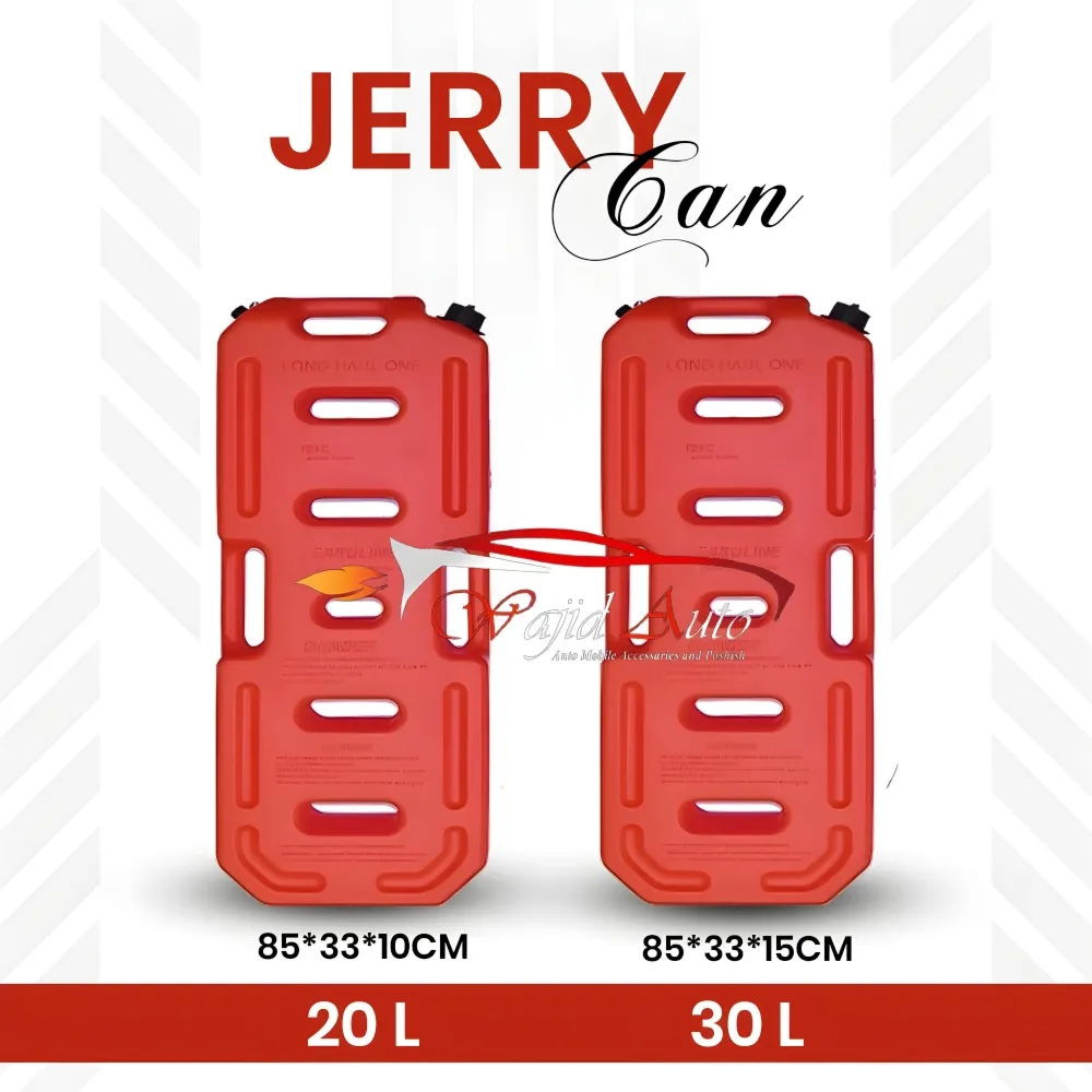 Fuel Tank Jerry Can 30L Slim Plastic
