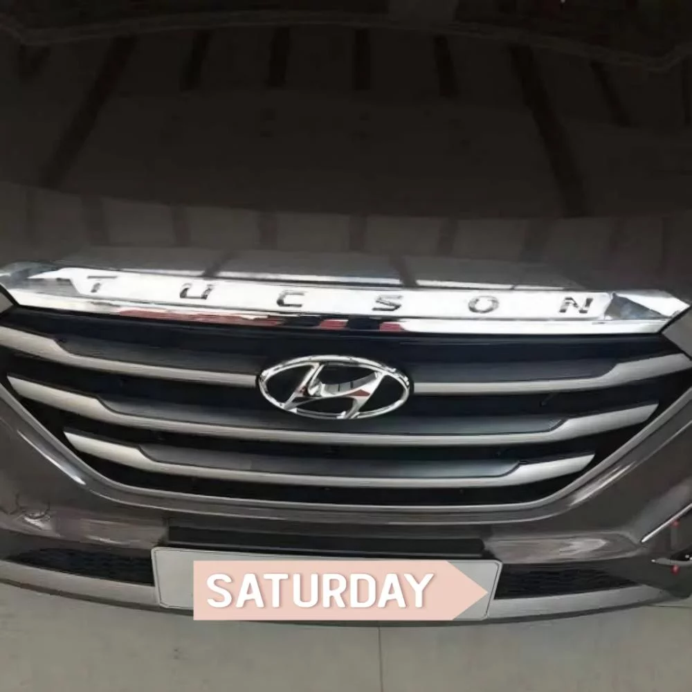 Hyundai tucson 2021,2022,2023,2024,2025 bonnet garnish