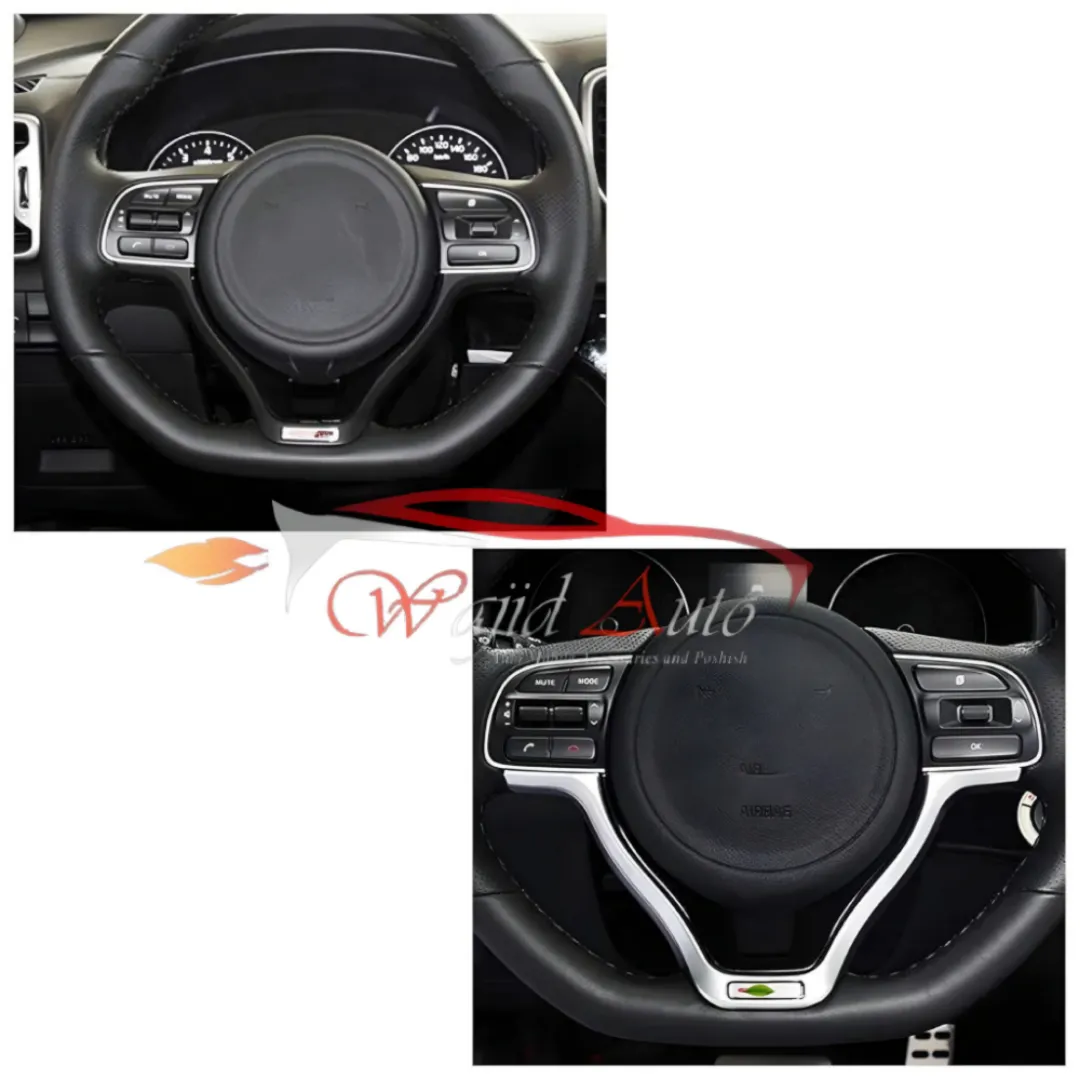 Kia sportage 2020,2021,2022,2023,2024 steering lower trim silver