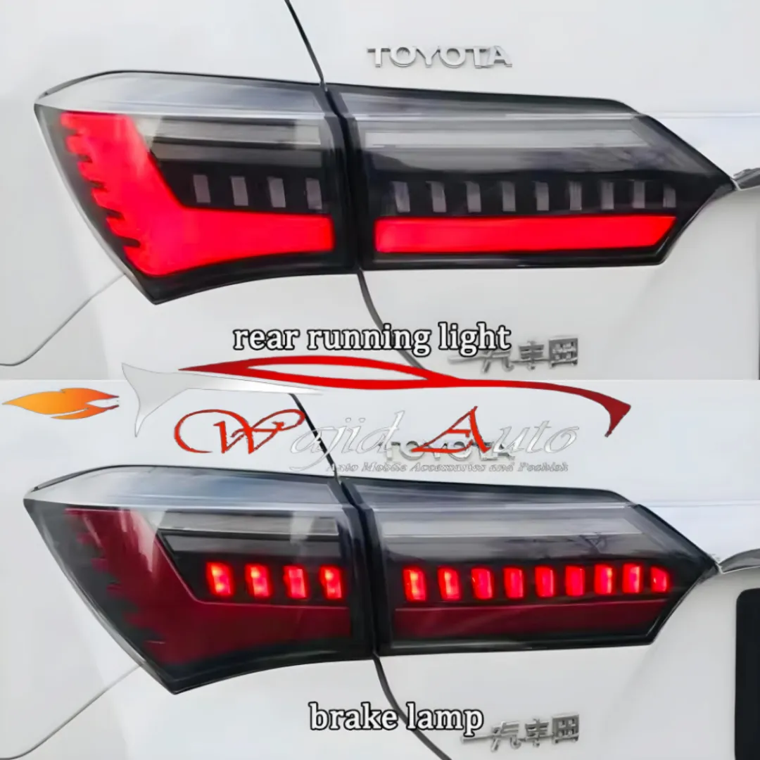 New version tail lights toyota corolla 2015-2025