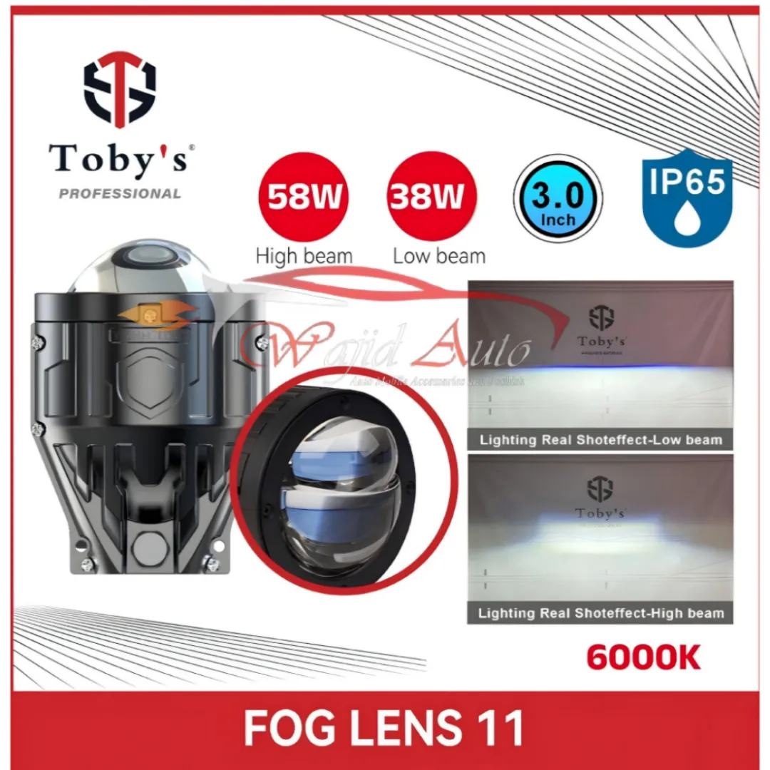 Toby's high power fog light projector lens 11