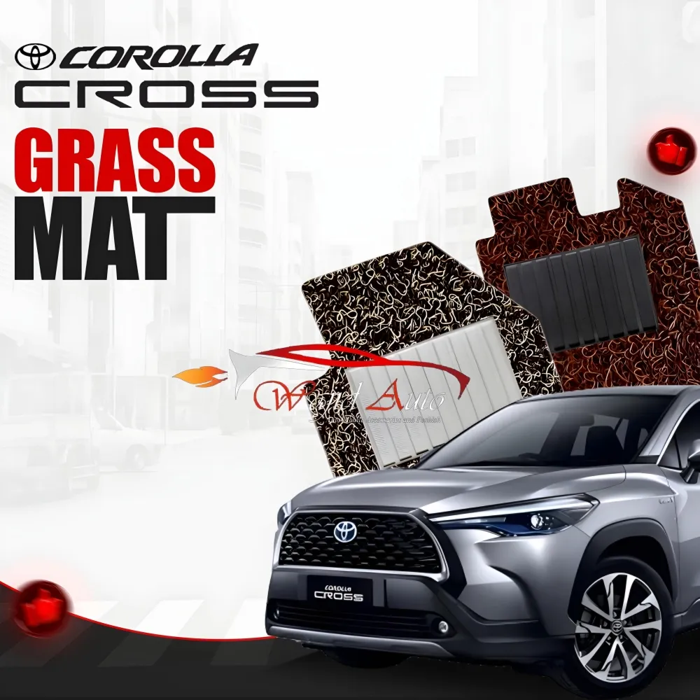 Toyota cross grass mat