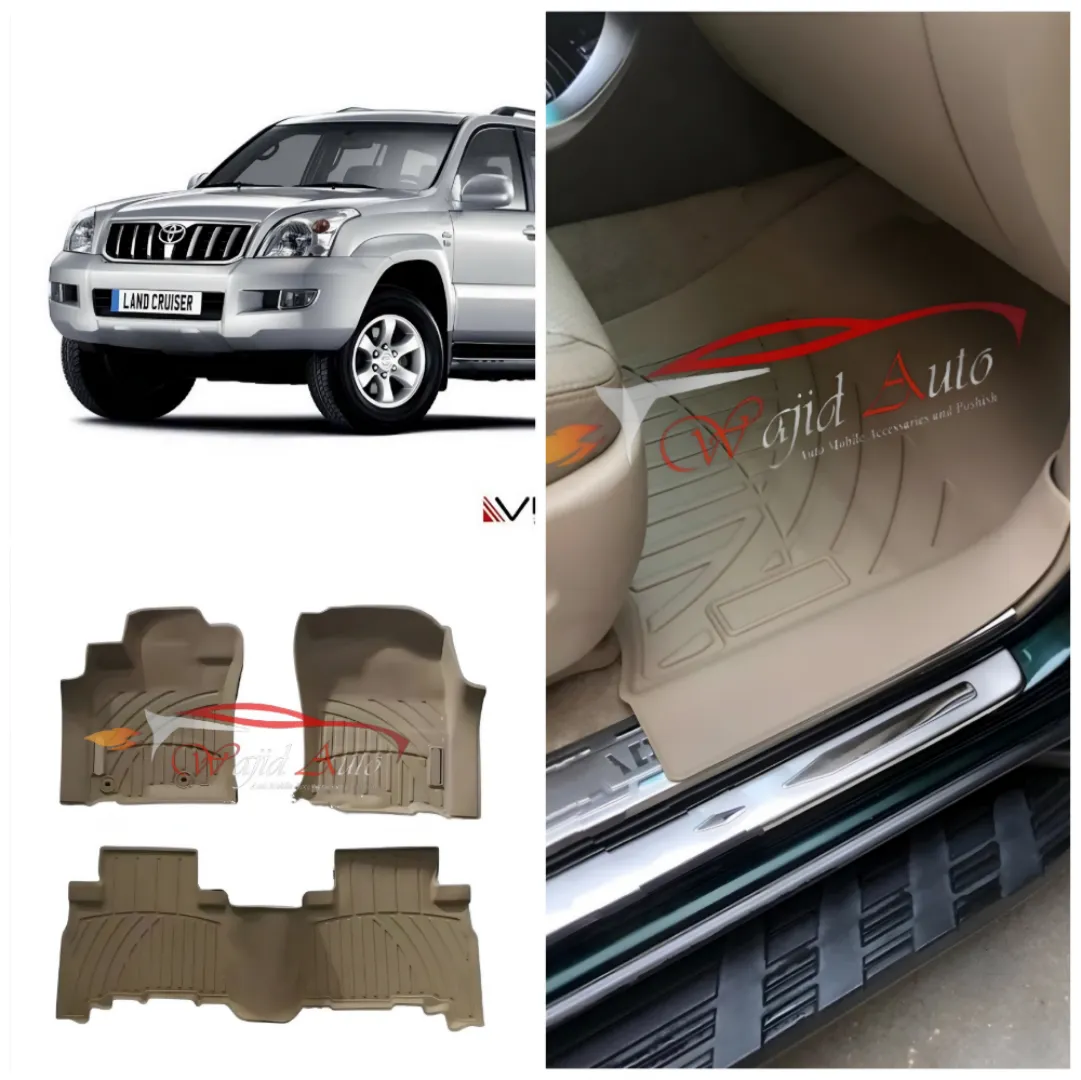 Toyota Prado fj120 tpe floor mats skin colour